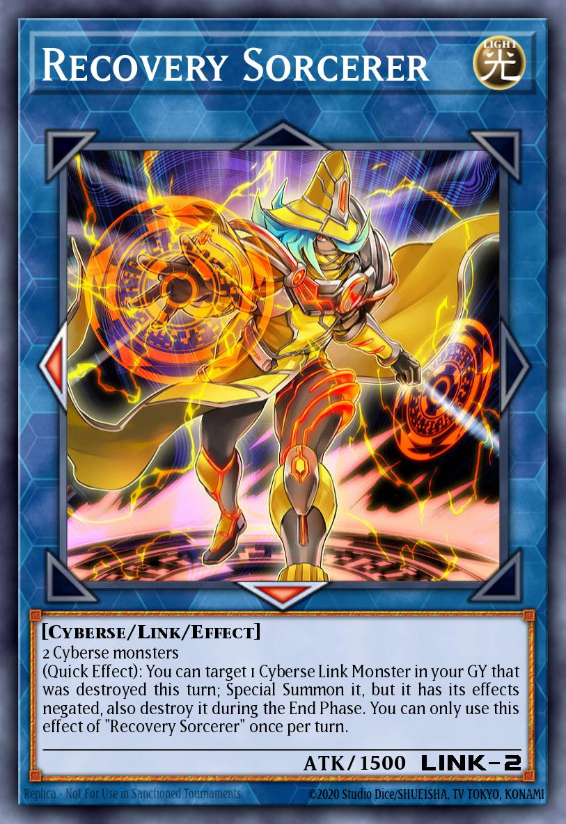 Recovery Sorcerer Yu-Gi-Oh card