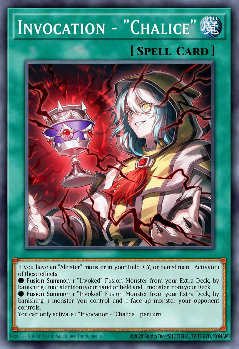 Invocation - "Grail" Yu-Gi-Oh card