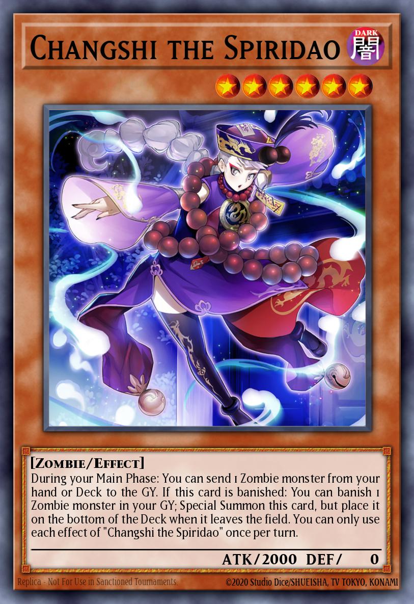Changshi the Spiridao Yu-Gi-Oh card