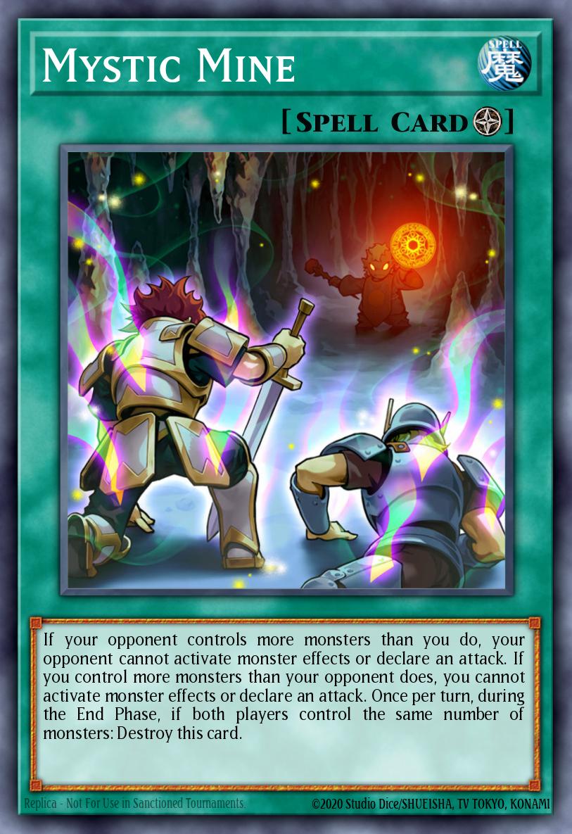 Mystic Mine Yu-Gi-Oh card