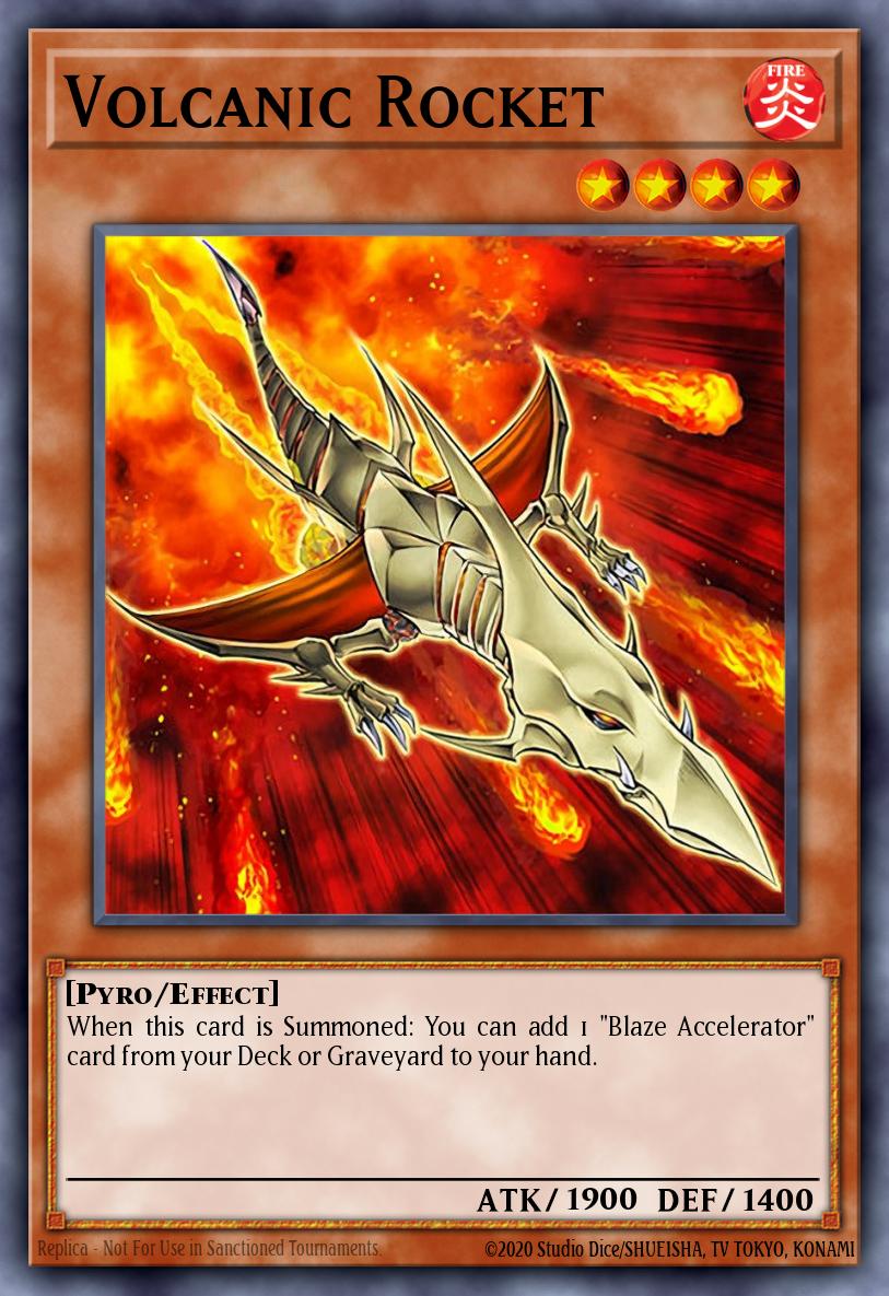 Volcanic Rocket Yu-Gi-Oh card