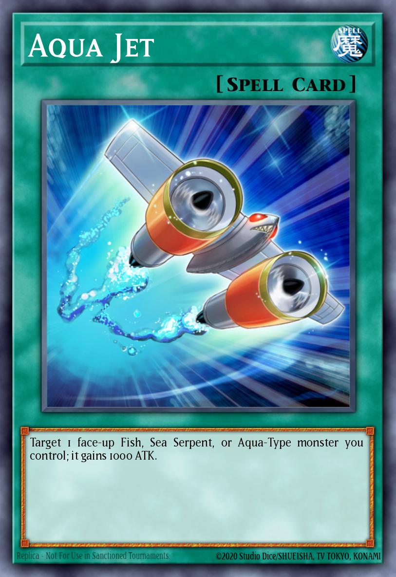 Aqua Jet Yu-Gi-Oh card