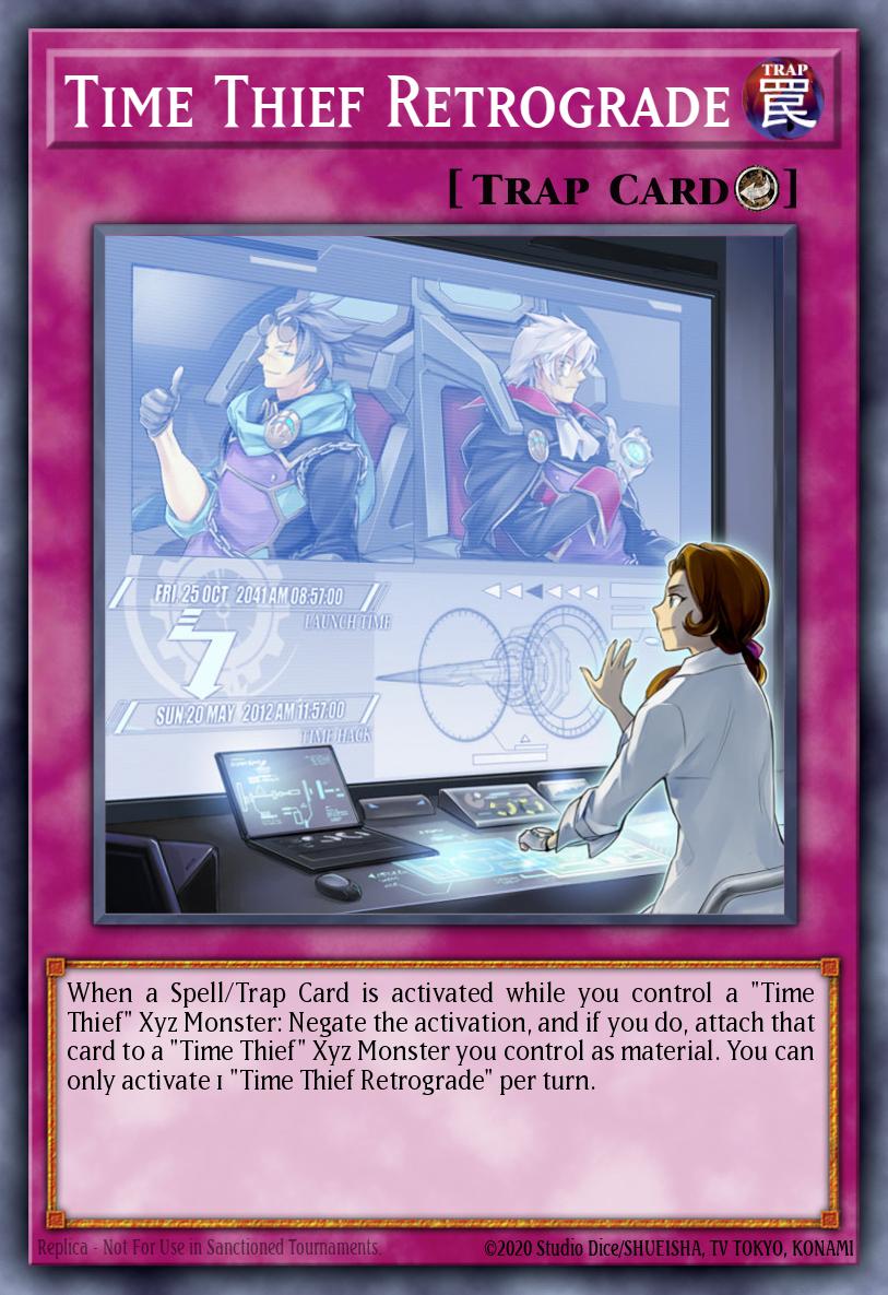 Time Thief Retrograde Yu-Gi-Oh card