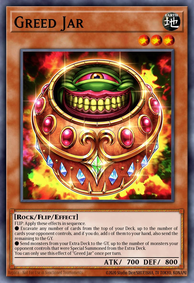 Greed Jar Yu-Gi-Oh card