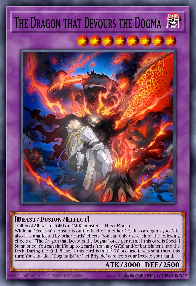 The Dragon that Devours the Dogma Yu-Gi-Oh card
