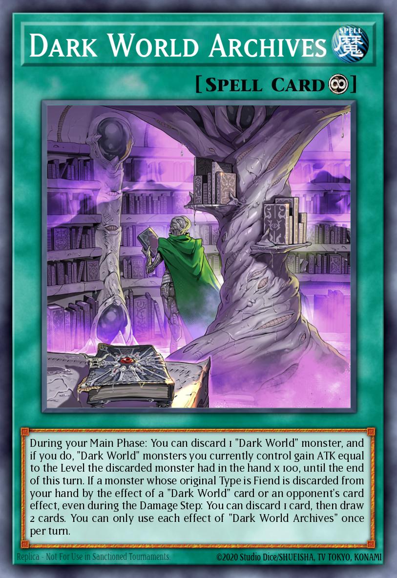 Dark World Archives Yu-Gi-Oh card