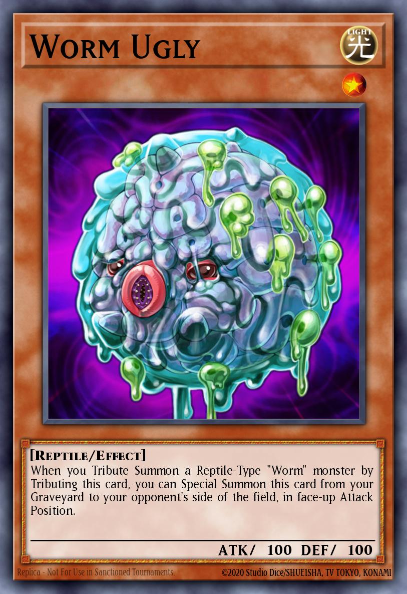 Worm Ugly Yu-Gi-Oh card