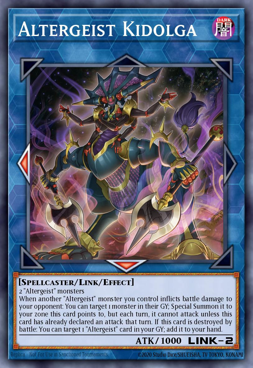 Altergeist Kidolga Yu-Gi-Oh card