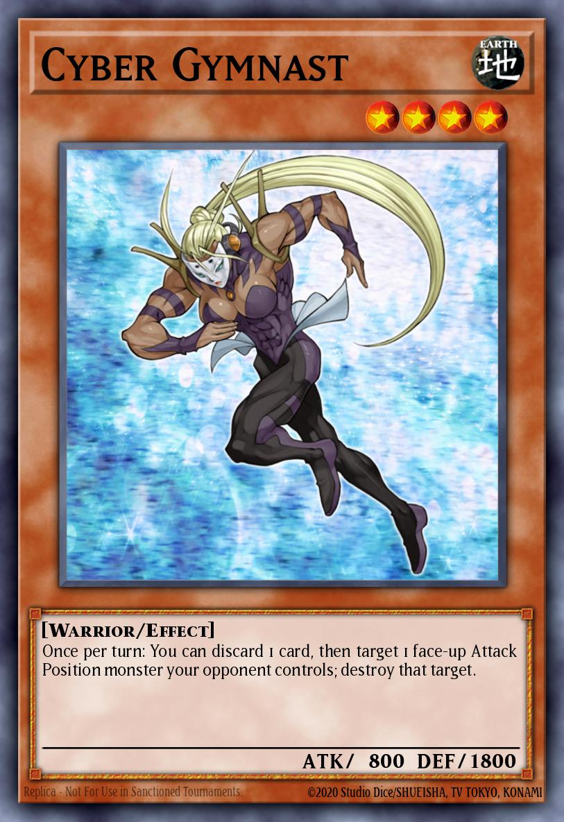 Cyber Gymnast Yu-Gi-Oh card