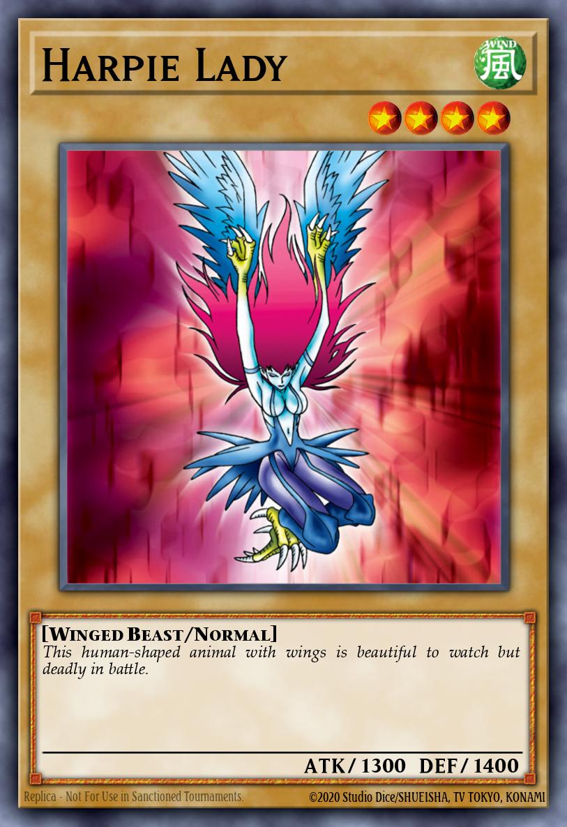 Harpie Lady Yu-Gi-Oh card
