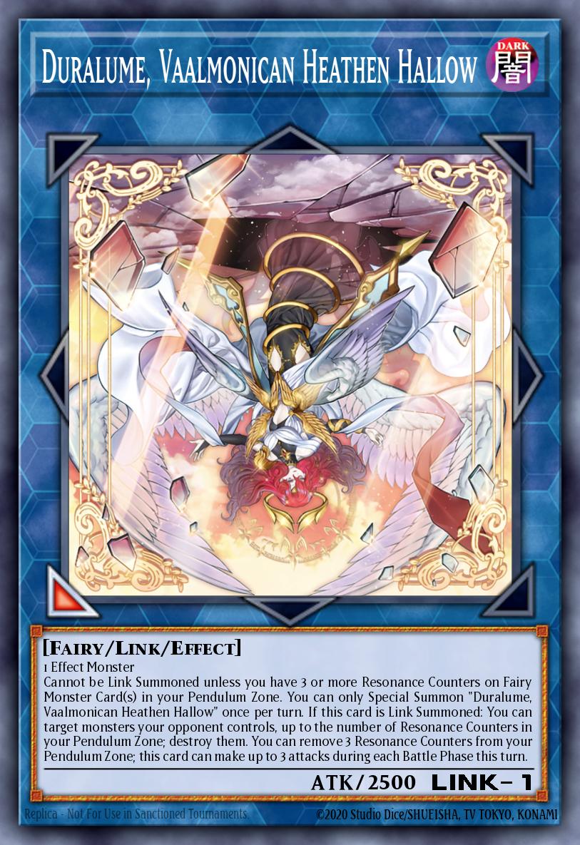 Duralume, Vaalmonican Heathen Hallow Yu-Gi-Oh card
