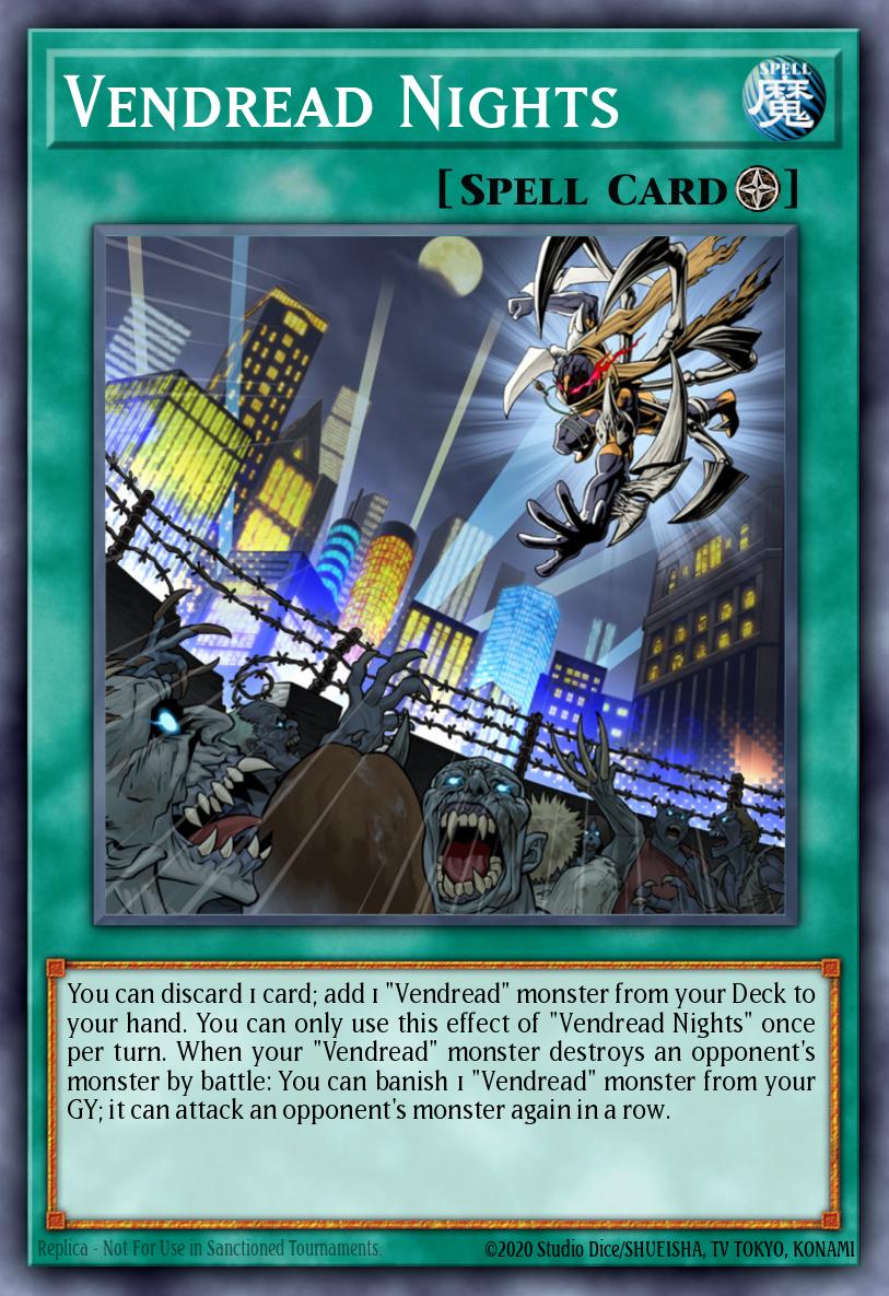 Vendread Nights Yu-Gi-Oh card