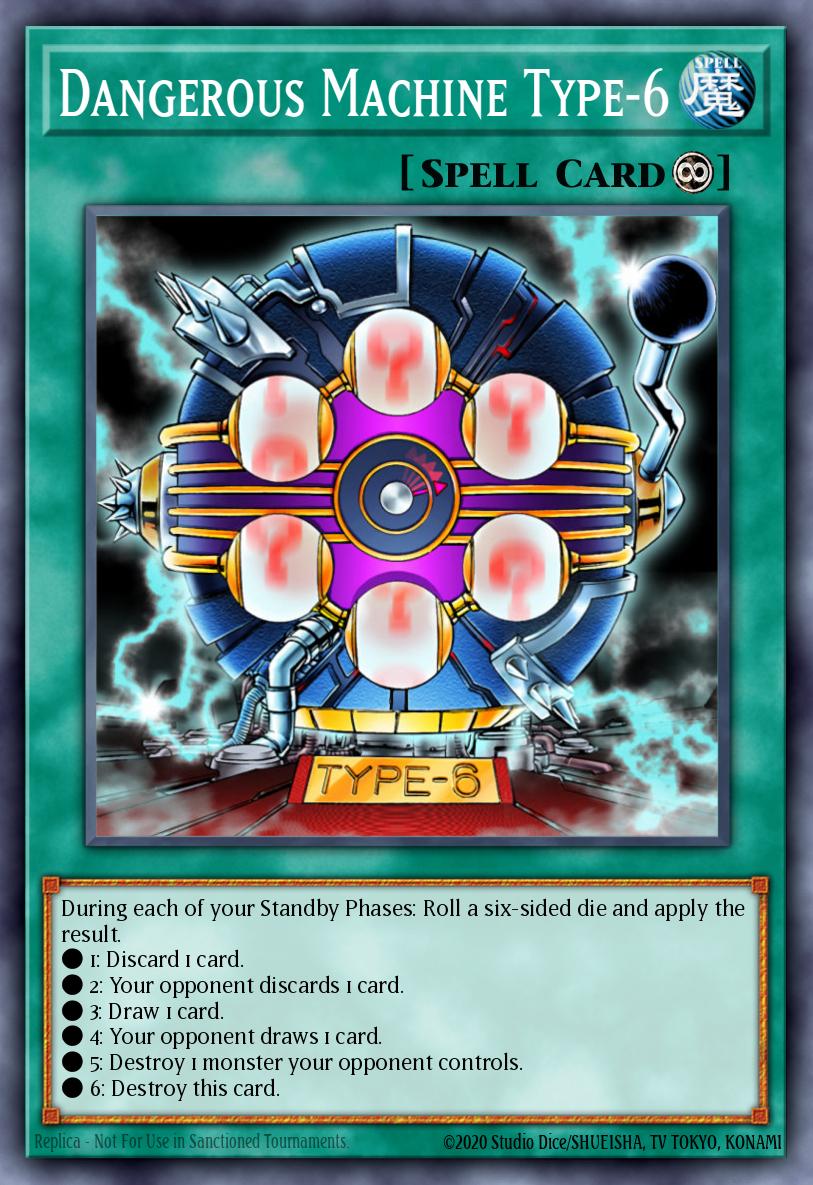 Dangerous Machine Type-6 Yu-Gi-Oh card