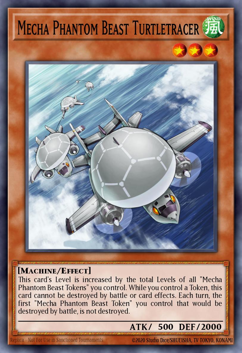 Mecha Phantom Beast Turtletracer Yu-Gi-Oh card