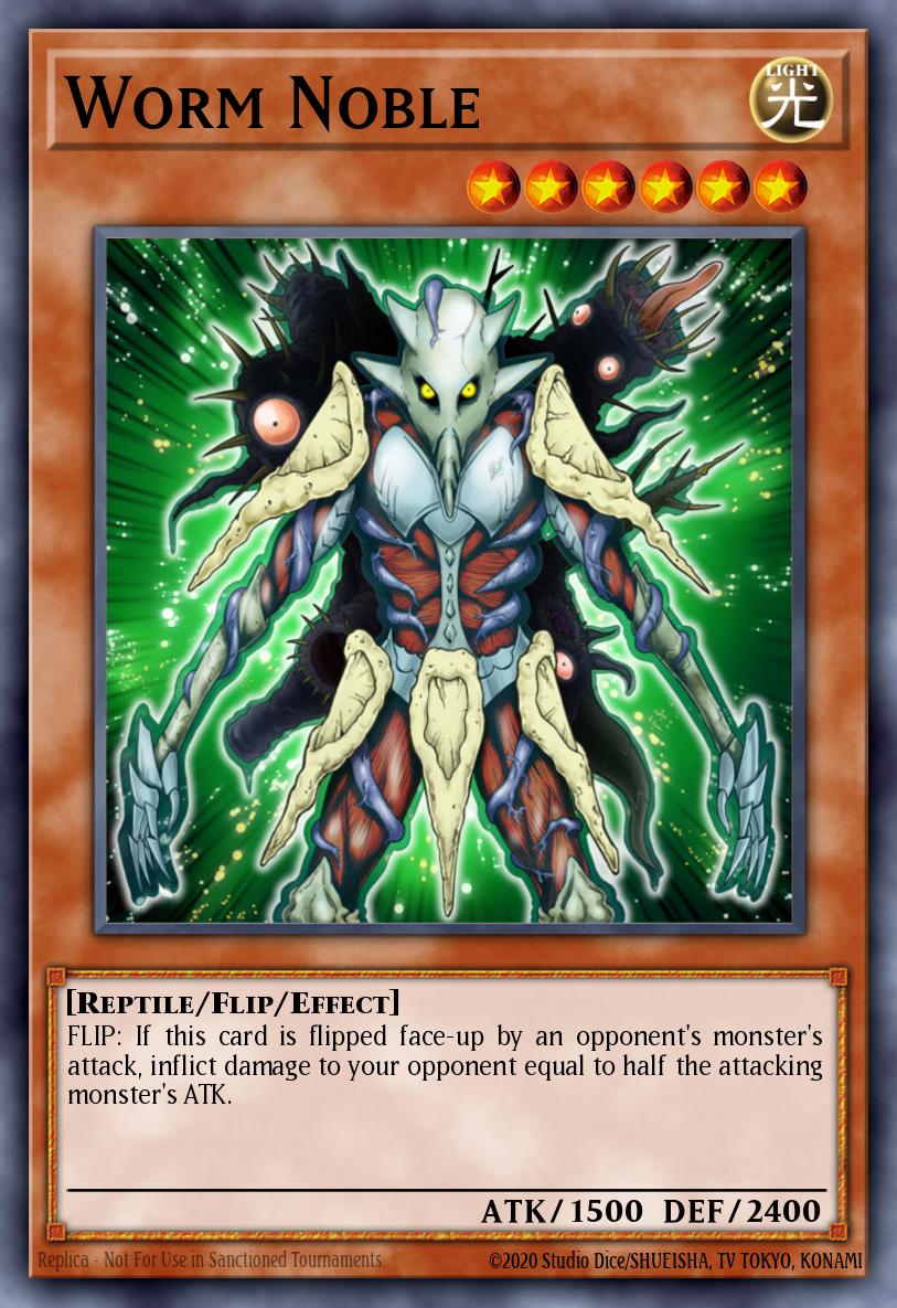 Worm Noble Yu-Gi-Oh card