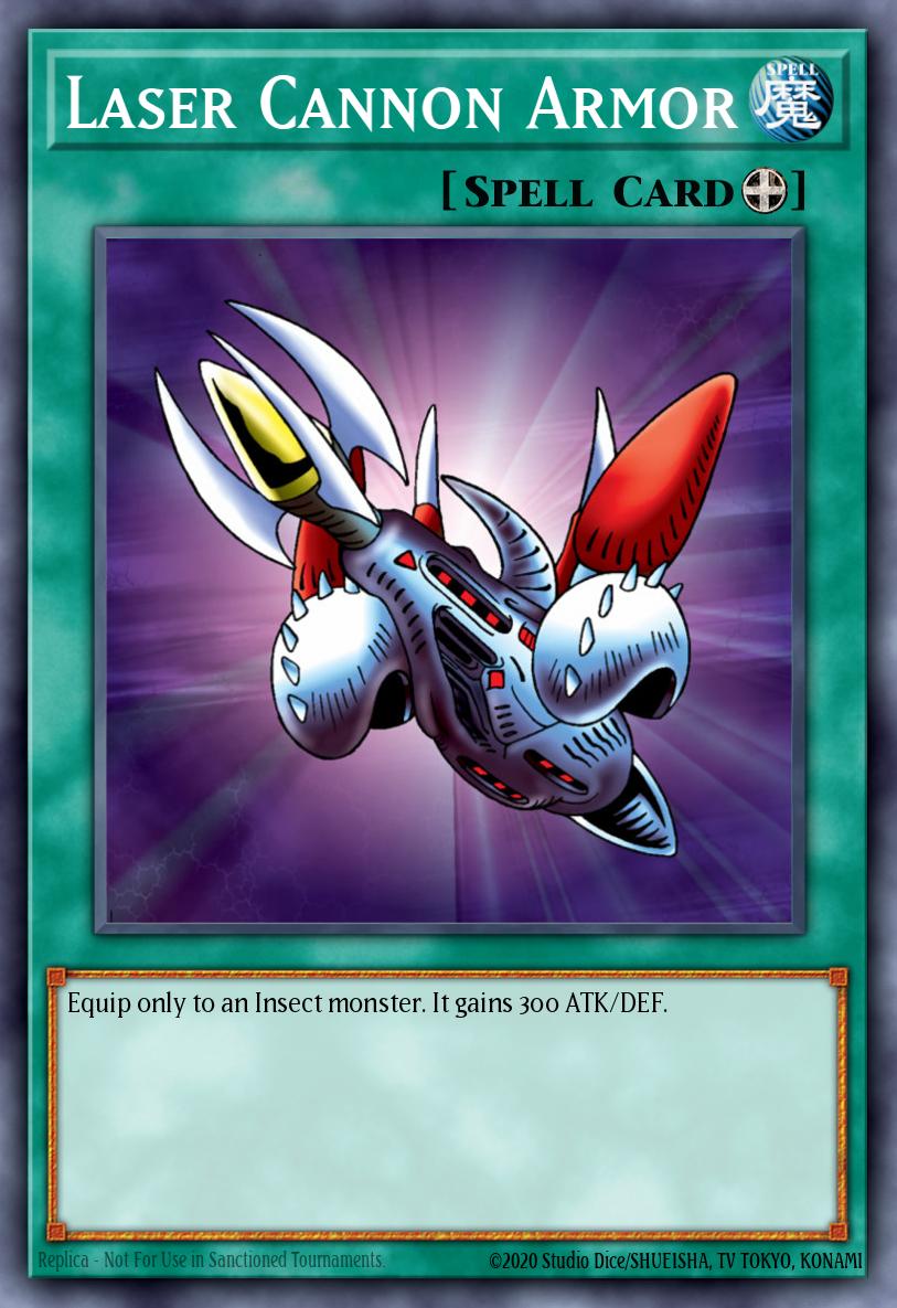 Laser Cannon Armor Yu-Gi-Oh card