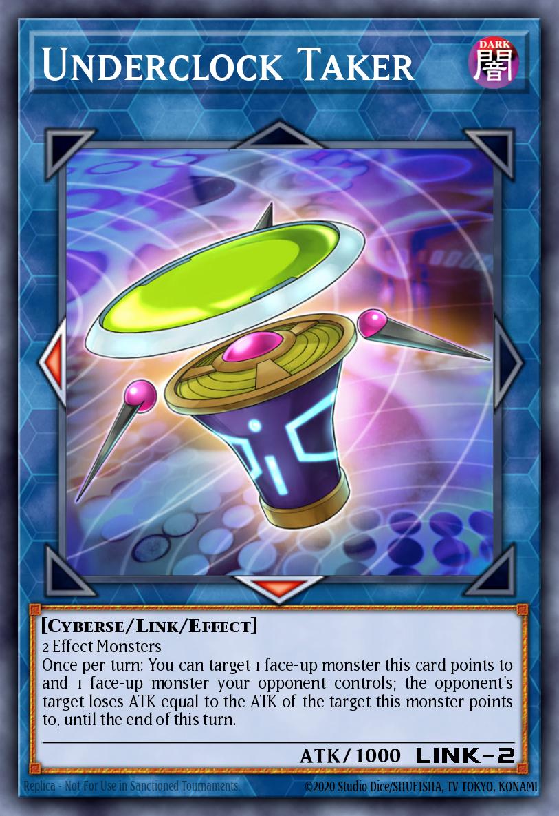 Underclock Taker Yu-Gi-Oh card