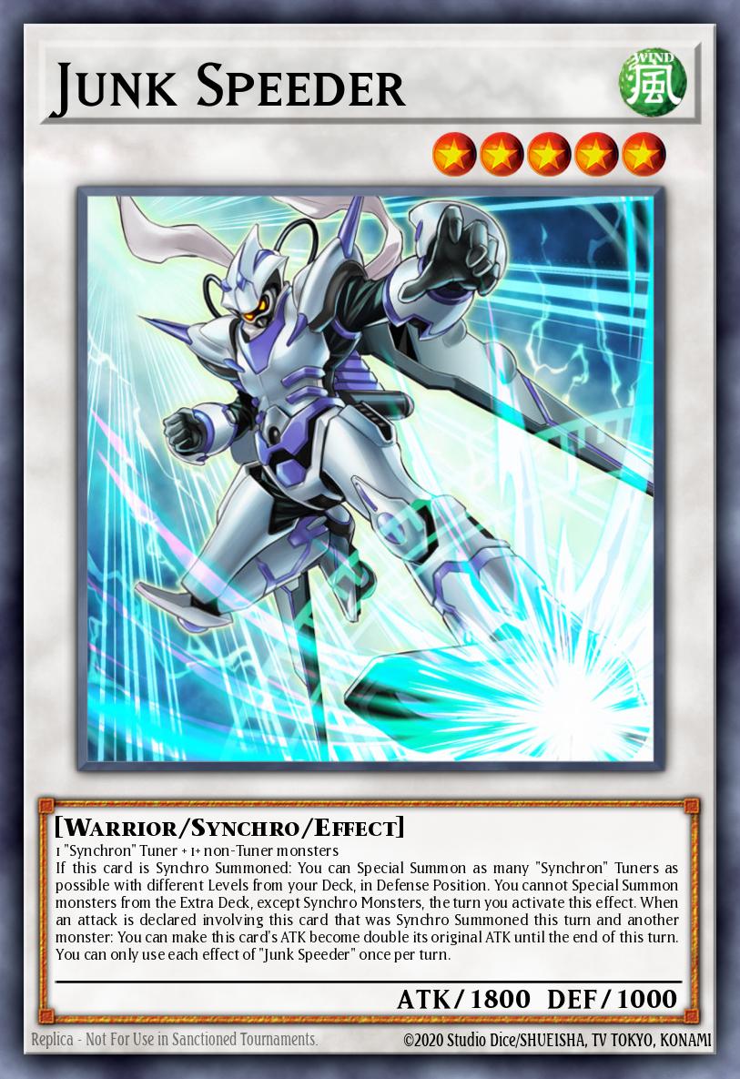 Junk Speeder Yu-Gi-Oh card