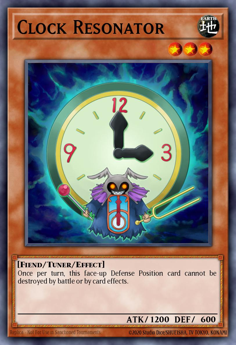 Clock Resonator Yu-Gi-Oh card