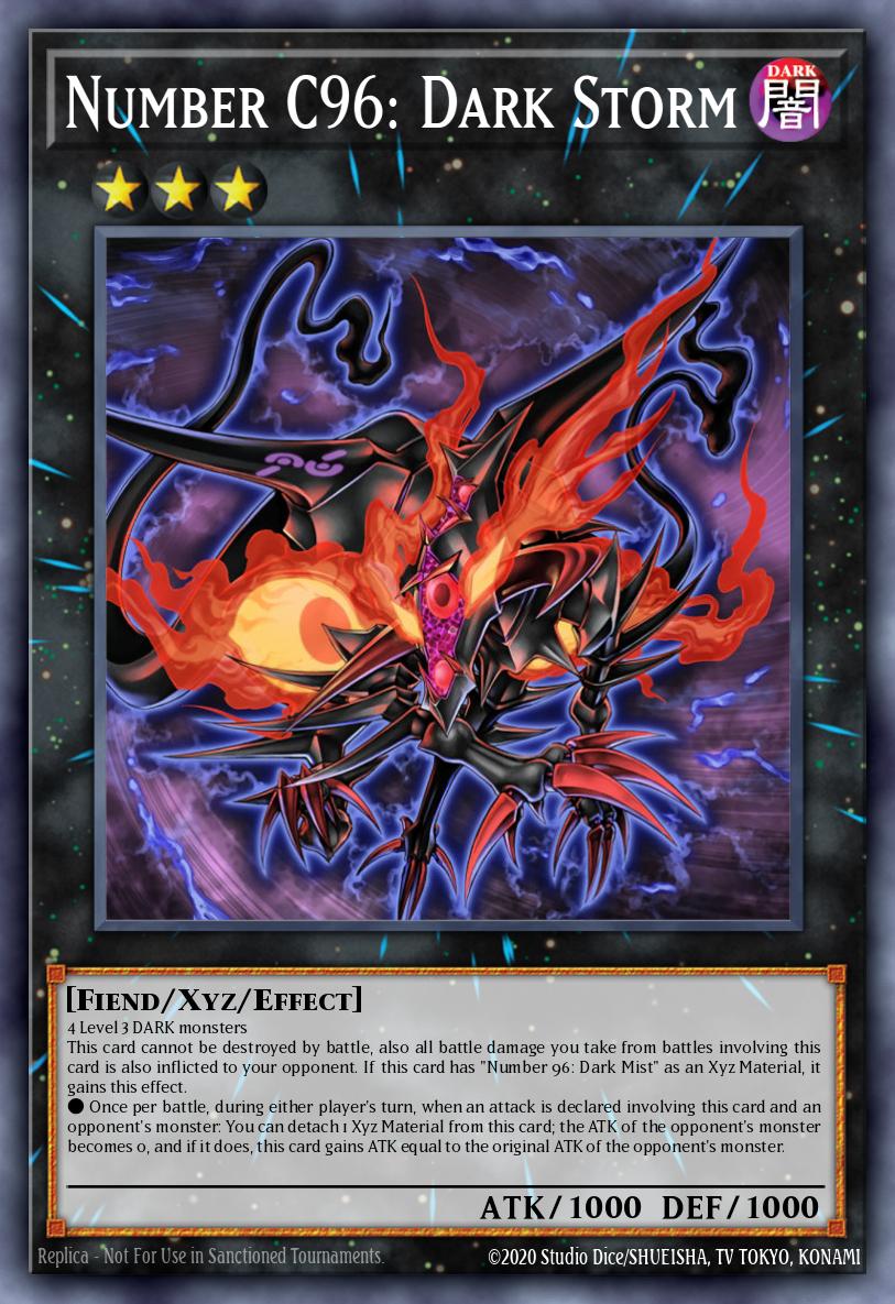 Number C96: Dark Storm Yu-Gi-Oh card