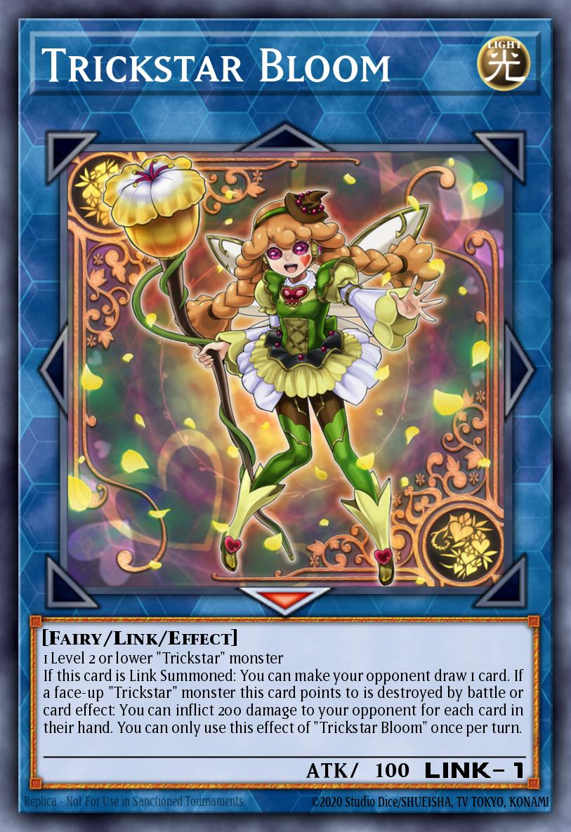 Trickstar Bloom Yu-Gi-Oh card