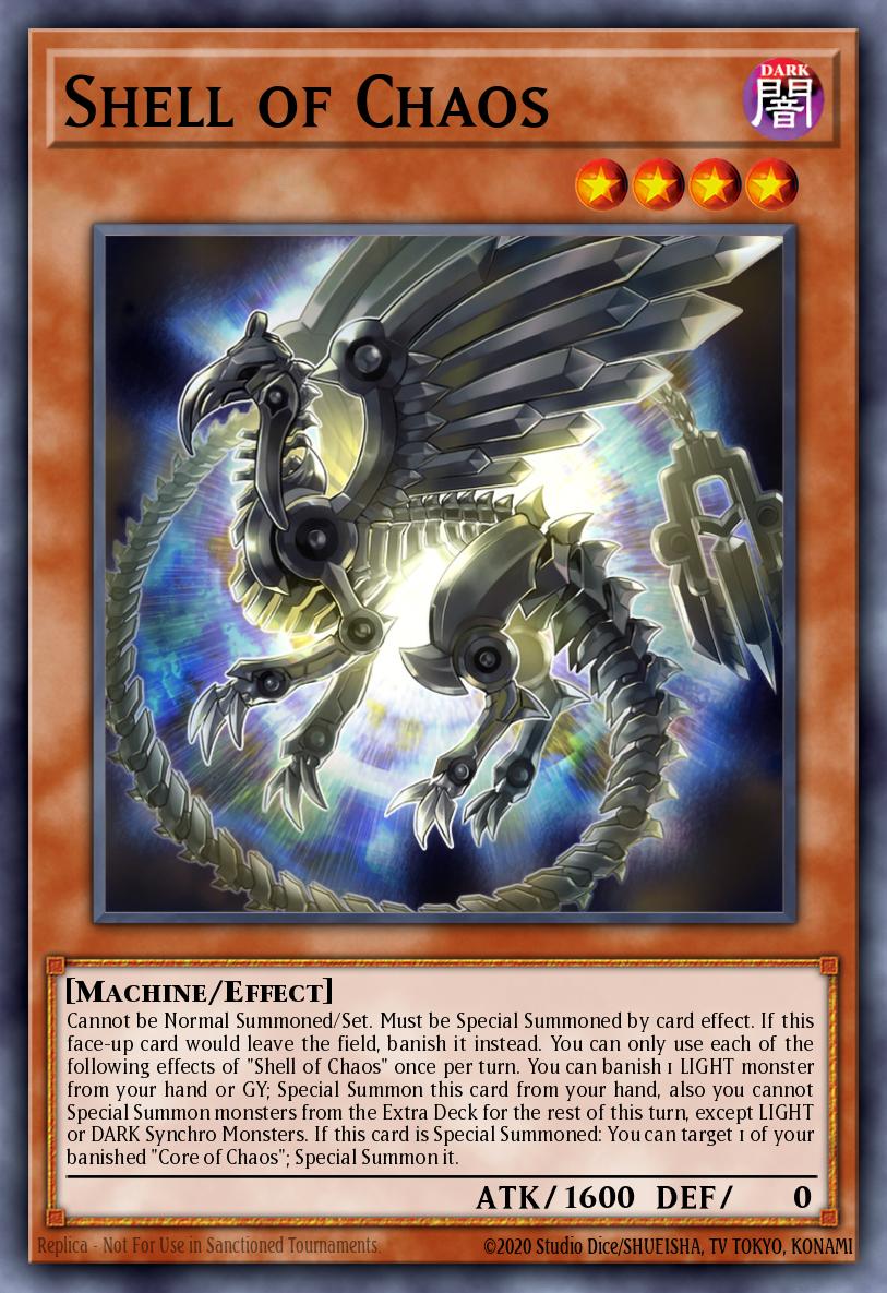 Shell of Chaos Yu-Gi-Oh card