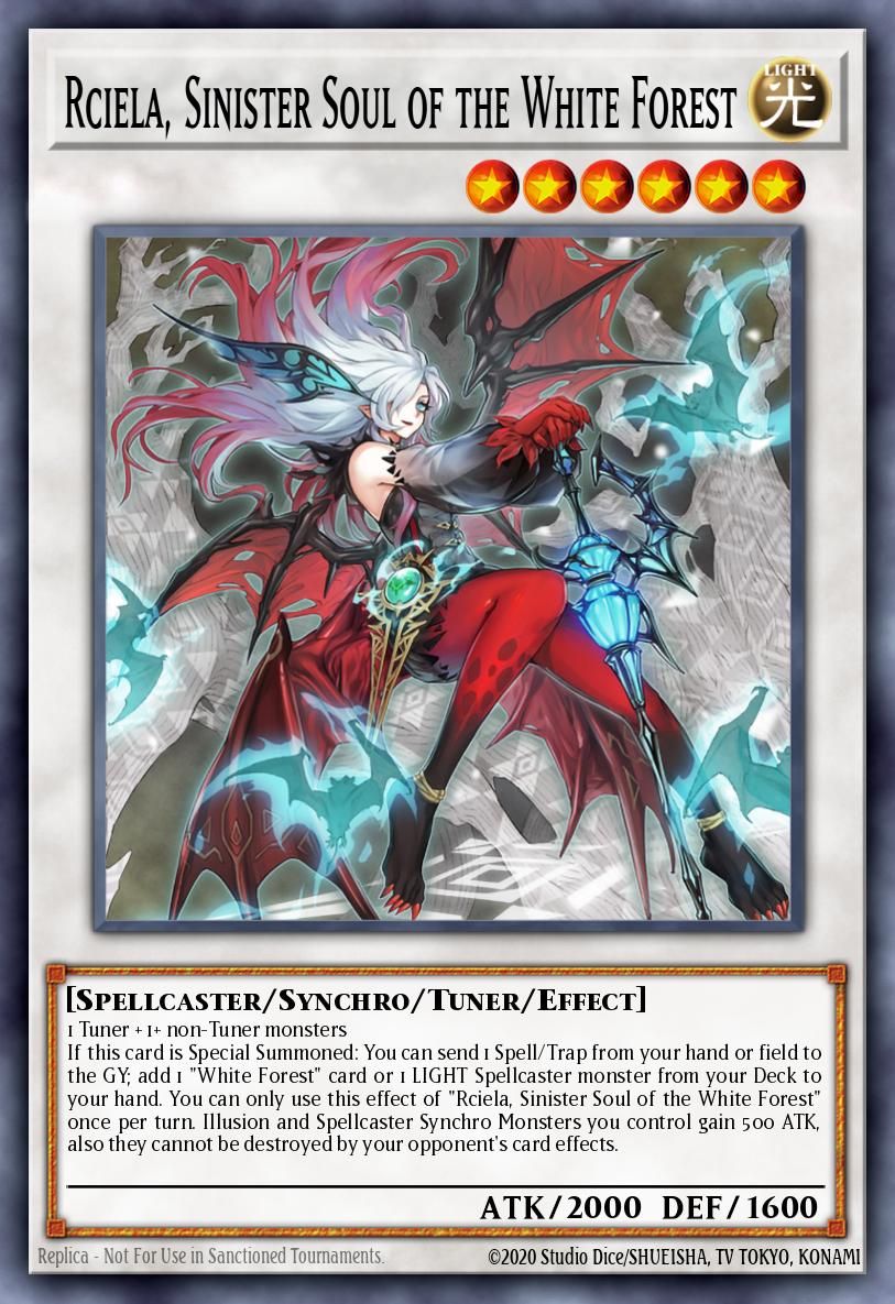 Rciela, Sinister Soul of the White Forest Yu-Gi-Oh card