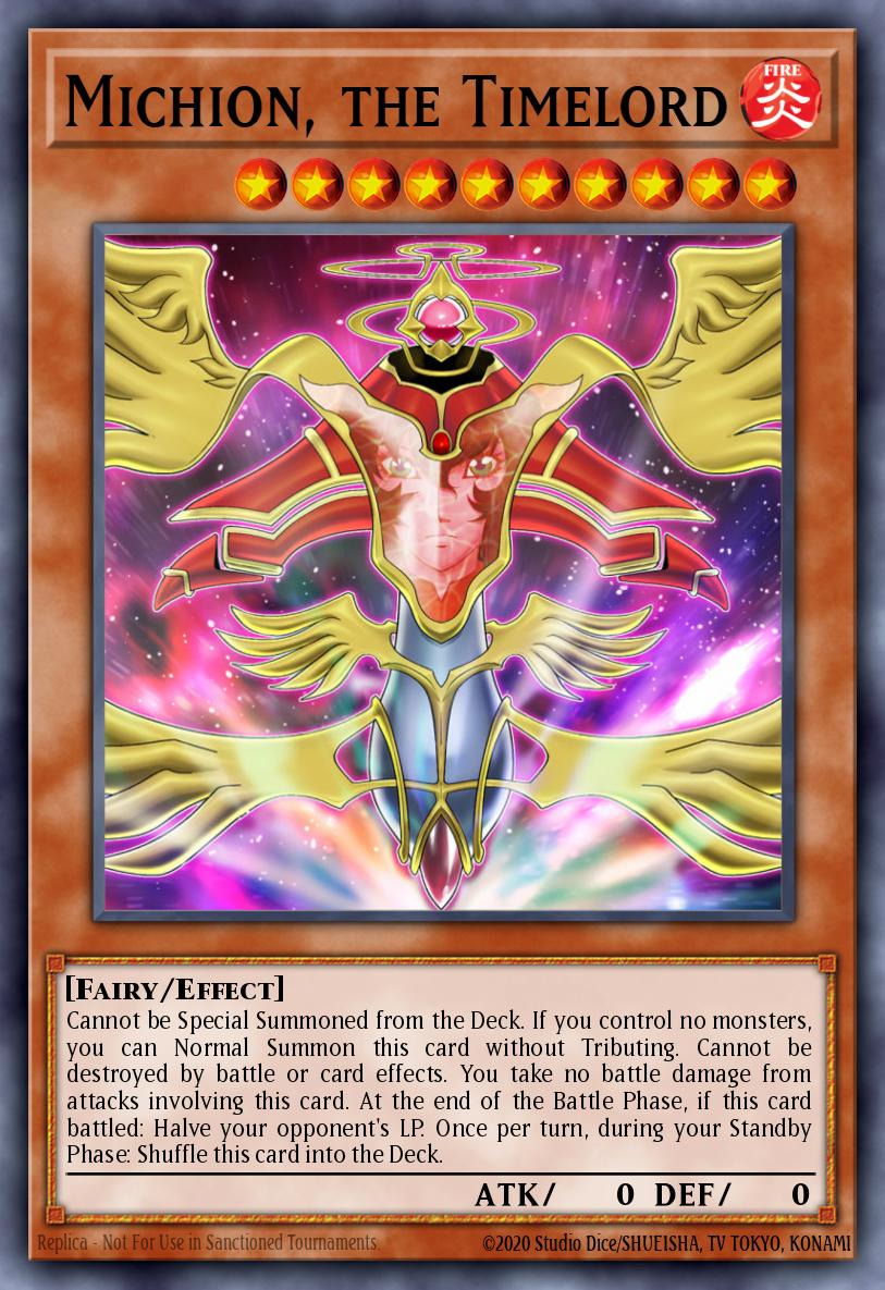 Michion, the Timelord Yu-Gi-Oh card