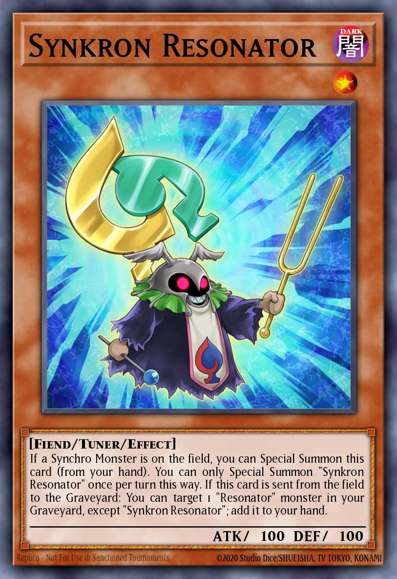 Synkron Resonator Yu-Gi-Oh card