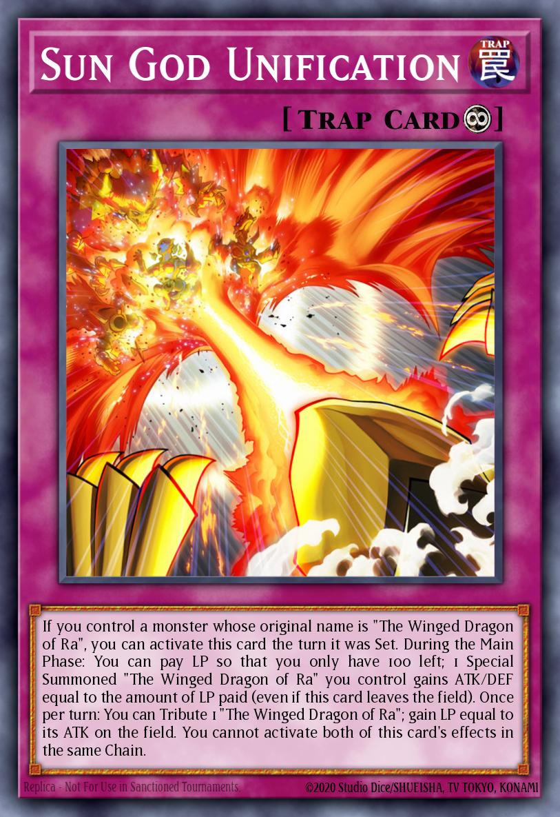 Sun God Unification Yu-Gi-Oh card