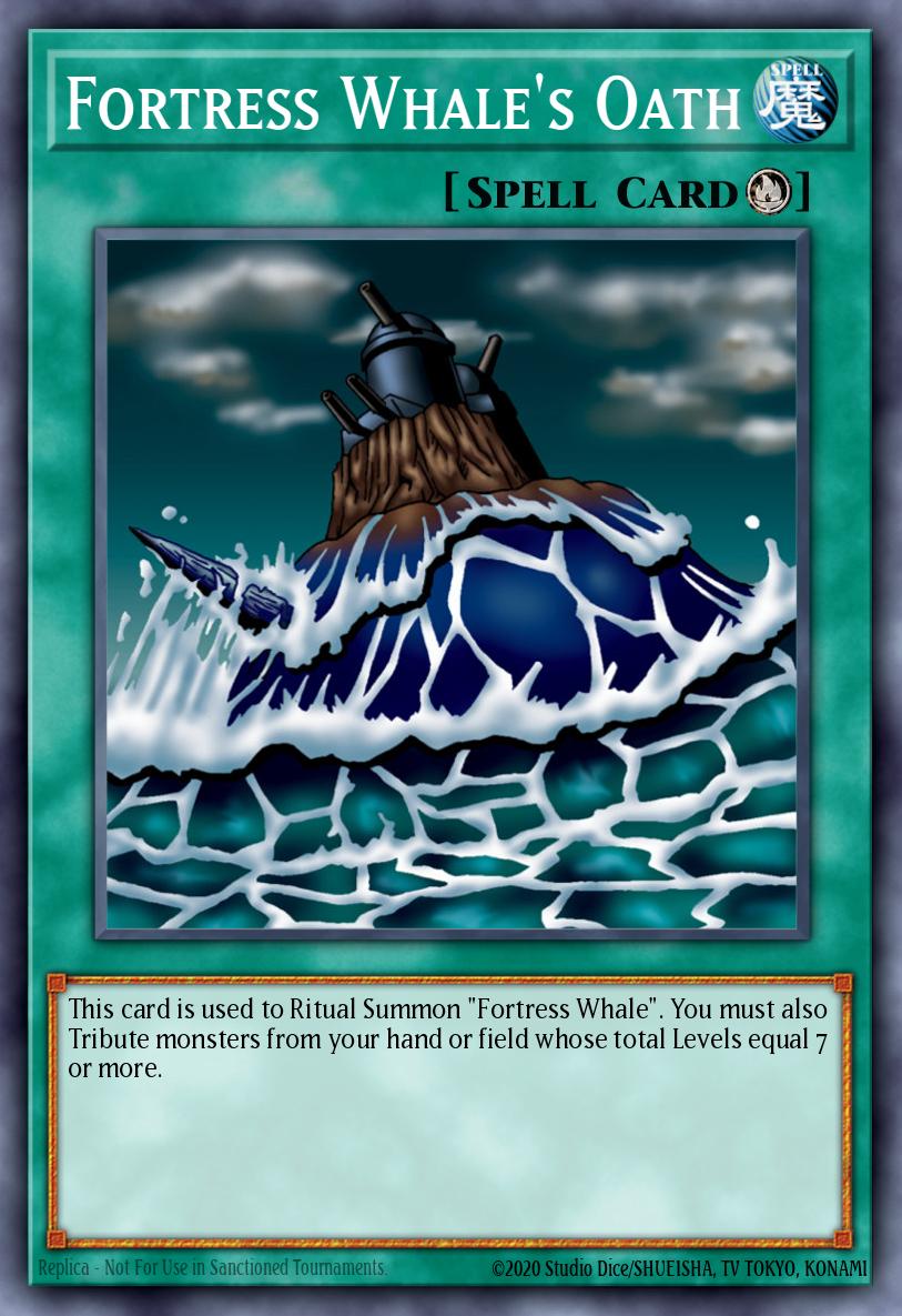 Fortress Whale's Oath Yu-Gi-Oh card