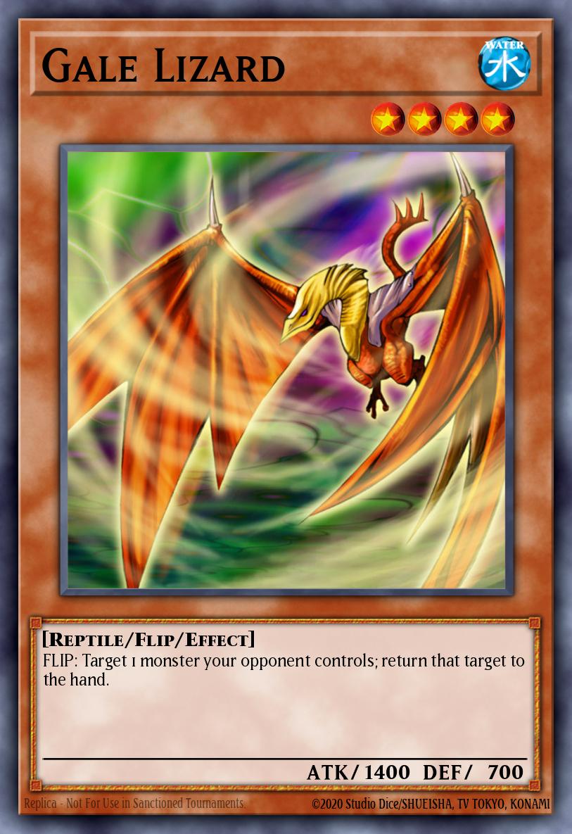 Gale Lizard Yu-Gi-Oh card