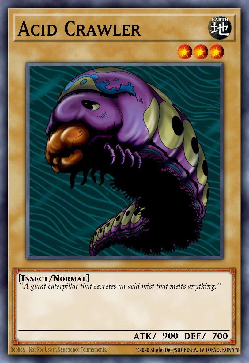 Acid Crawler Yu-Gi-Oh card