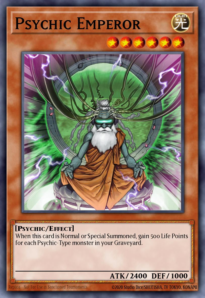 Psychic Emperor Yu-Gi-Oh card