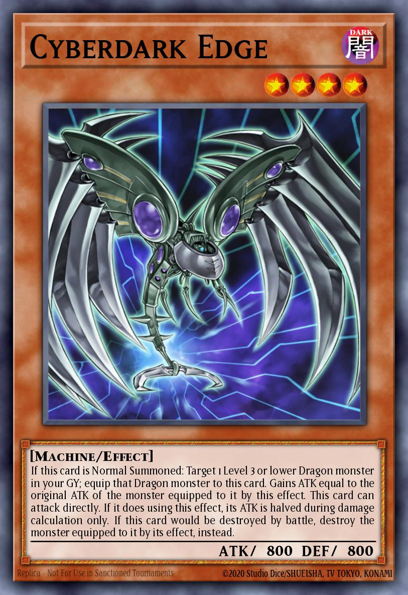 Cyberdark Edge Yu-Gi-Oh card