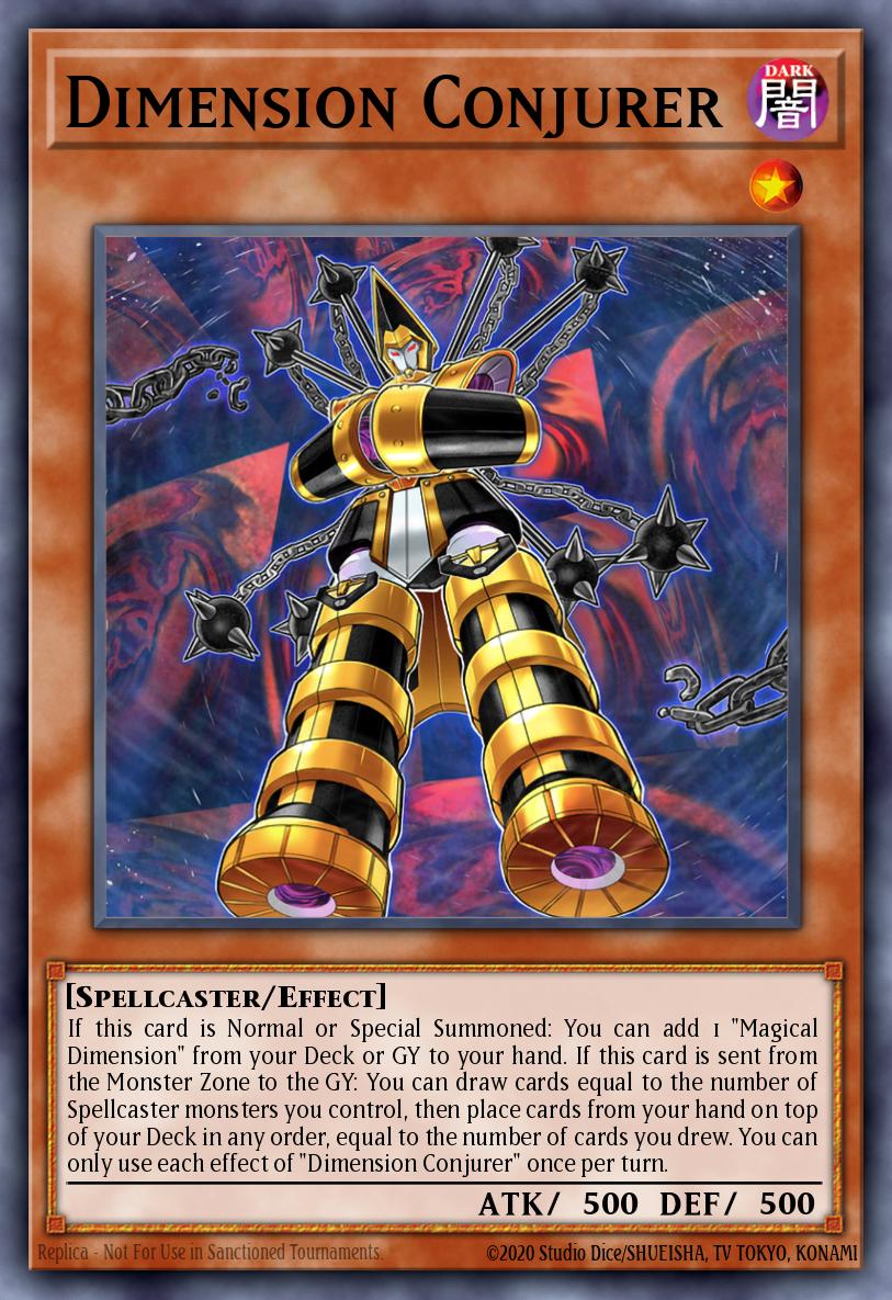 Dimension Conjurer Yu-Gi-Oh card