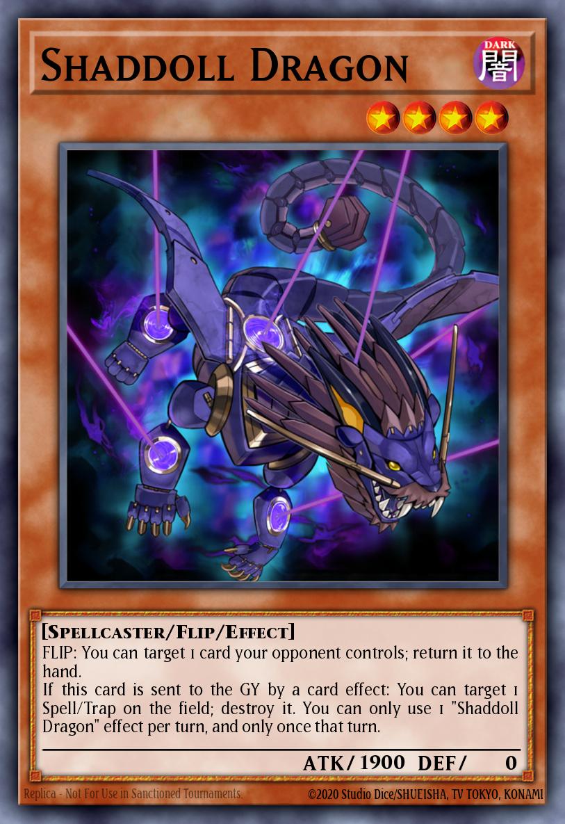 Shaddoll Dragon Yu-Gi-Oh card