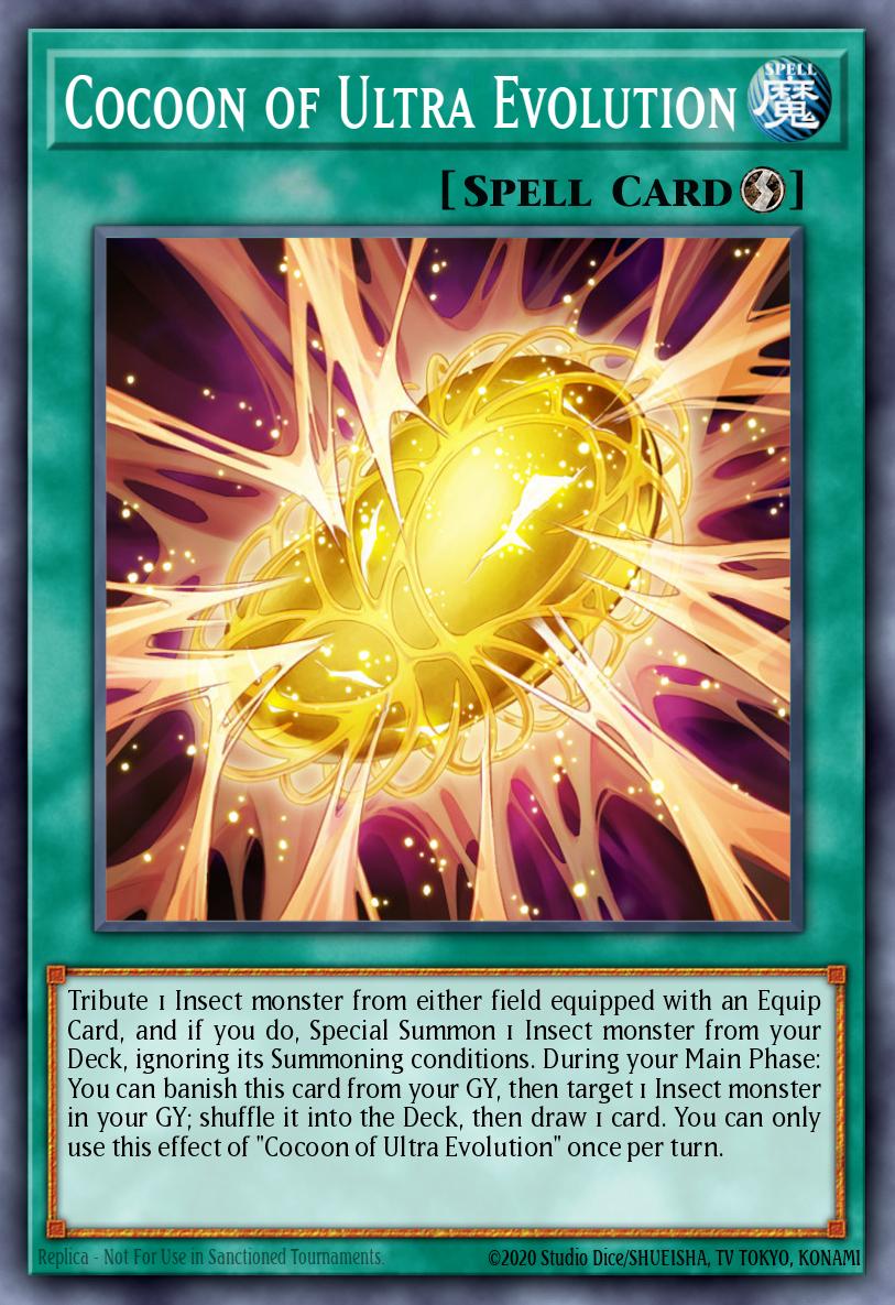 Cocoon of Ultra Evolution Yu-Gi-Oh card