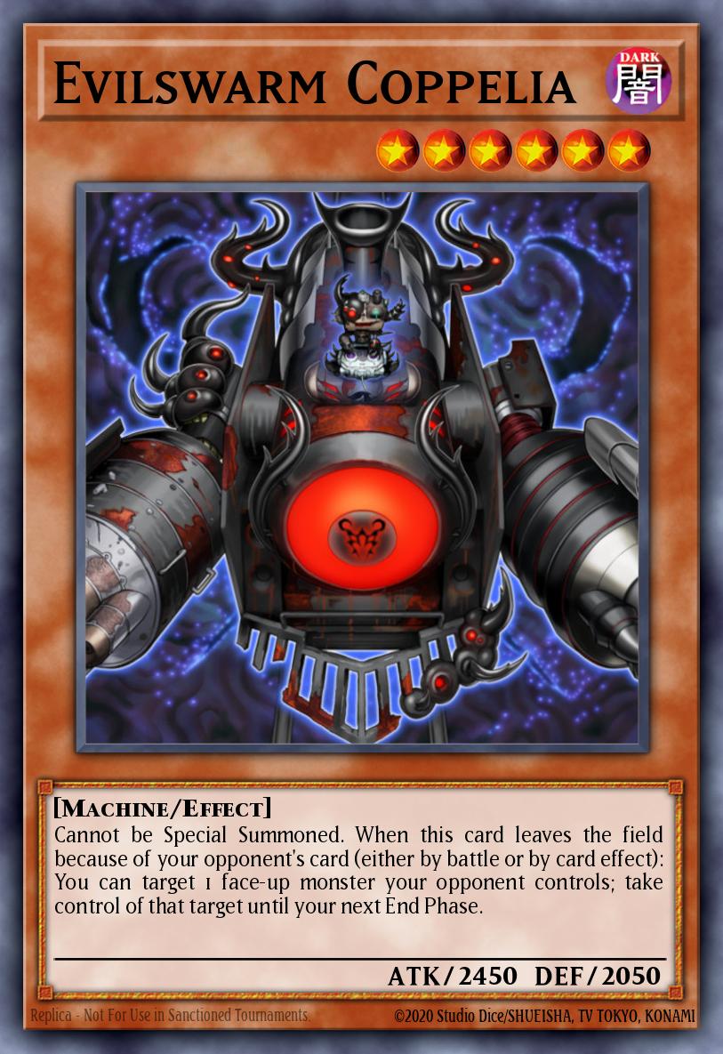 Evilswarm Coppelia Yu-Gi-Oh card