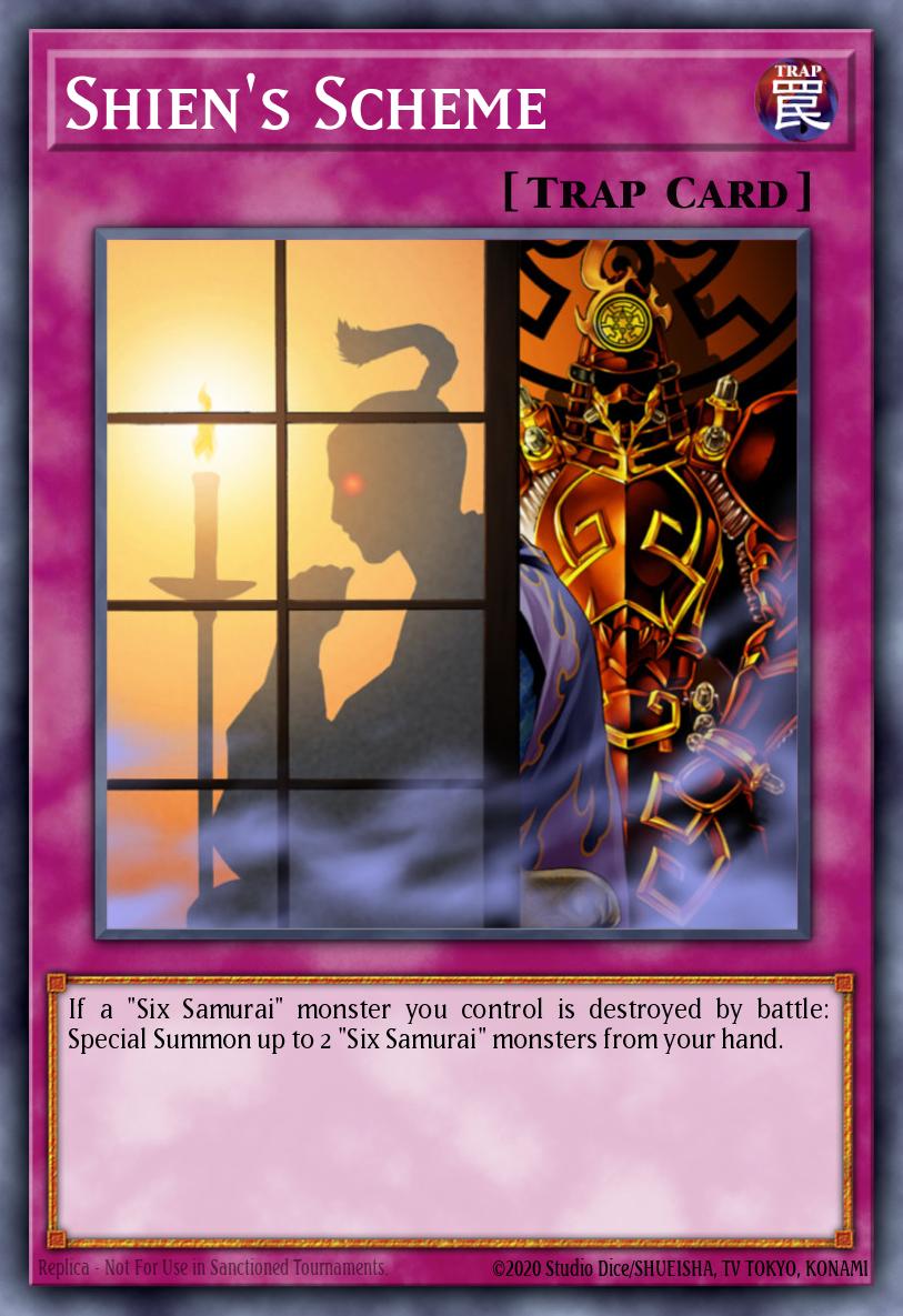Shien's Scheme Yu-Gi-Oh card