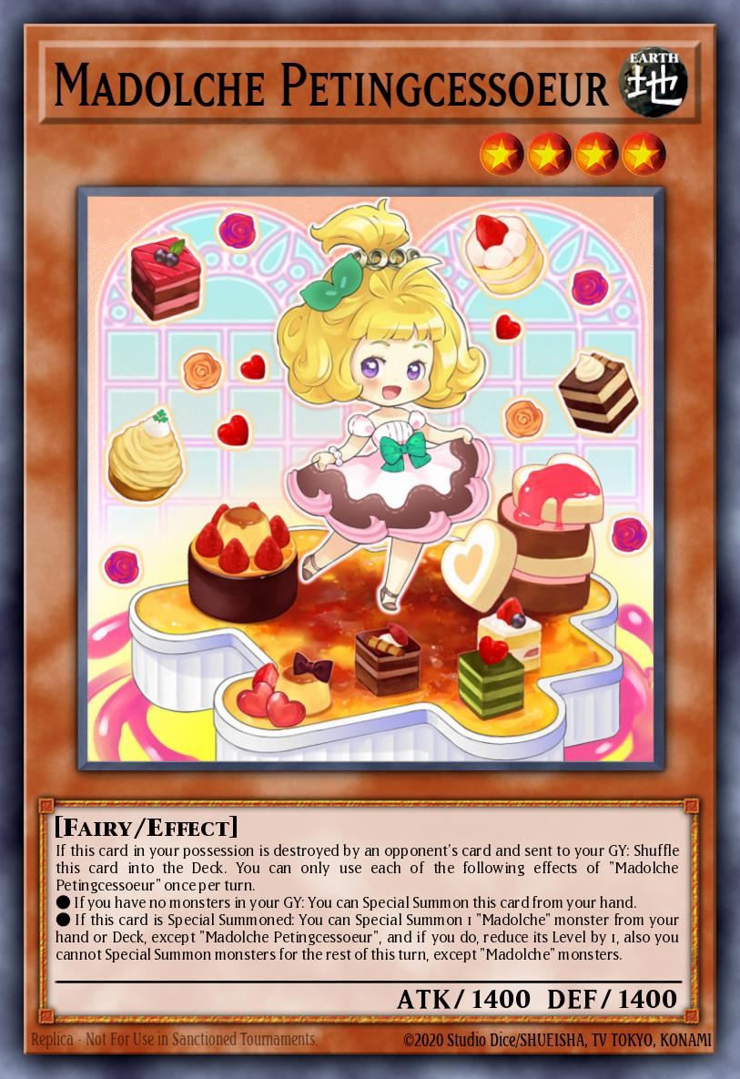 Madolche Petingcessoeur Yu-Gi-Oh card