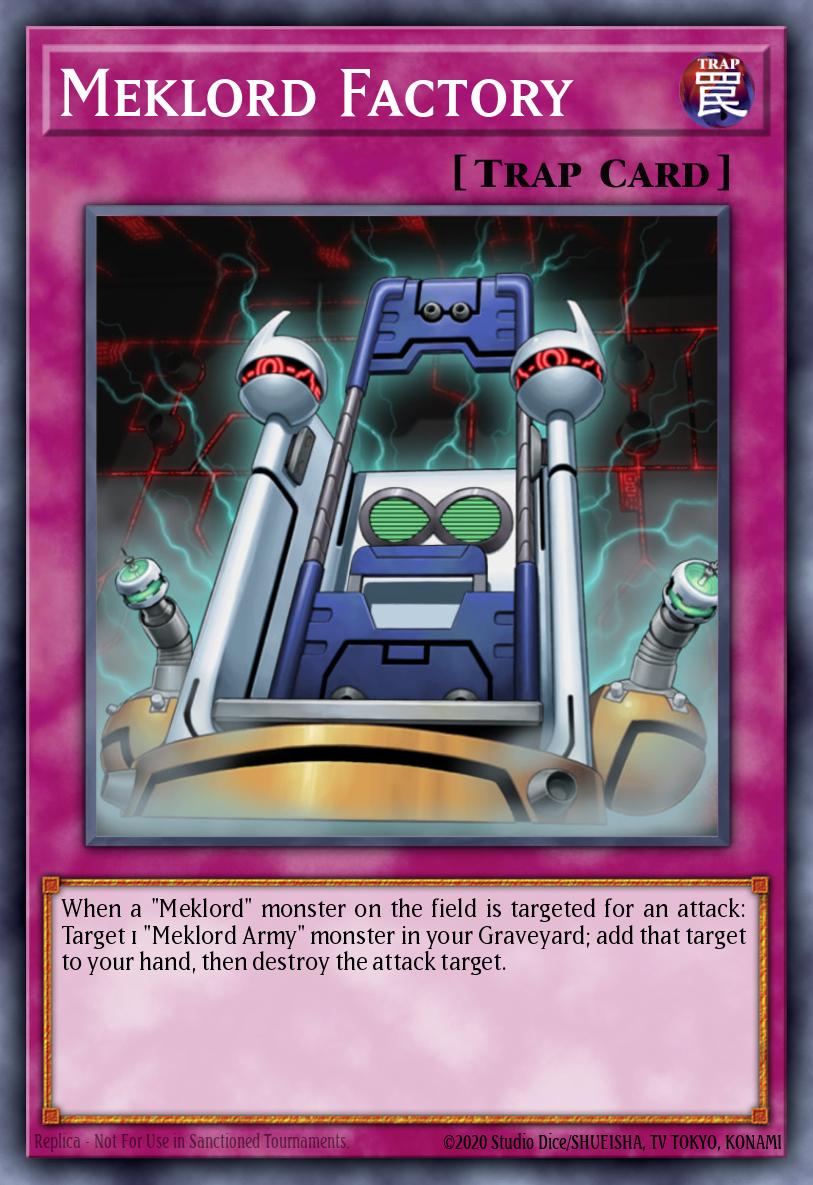 Meklord Factory Yu-Gi-Oh card