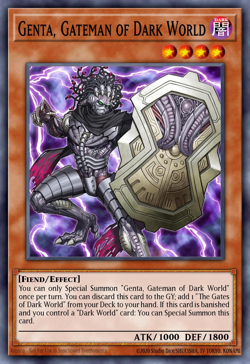 Genta, Gateman of Dark World Yu-Gi-Oh card