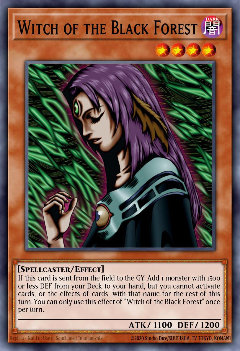 Witch of the Black Forest Yu-Gi-Oh card