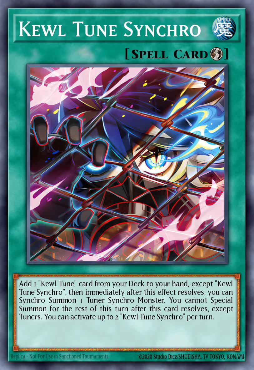 Kewl Tune Synchro Yu-Gi-Oh card