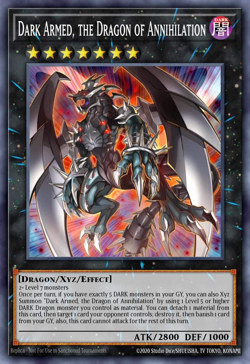 Dark Armed, the Dragon of Annihilation Yu-Gi-Oh card