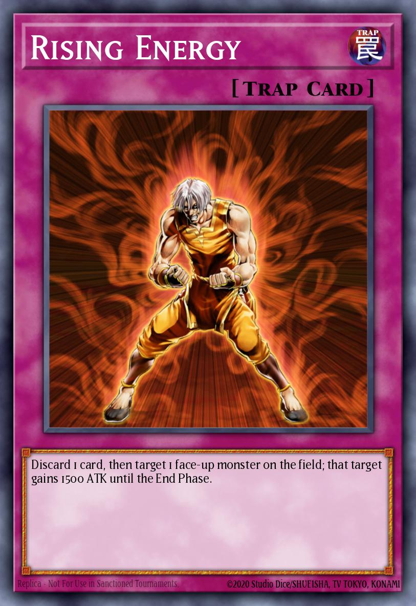 Rising Energy Yu-Gi-Oh card