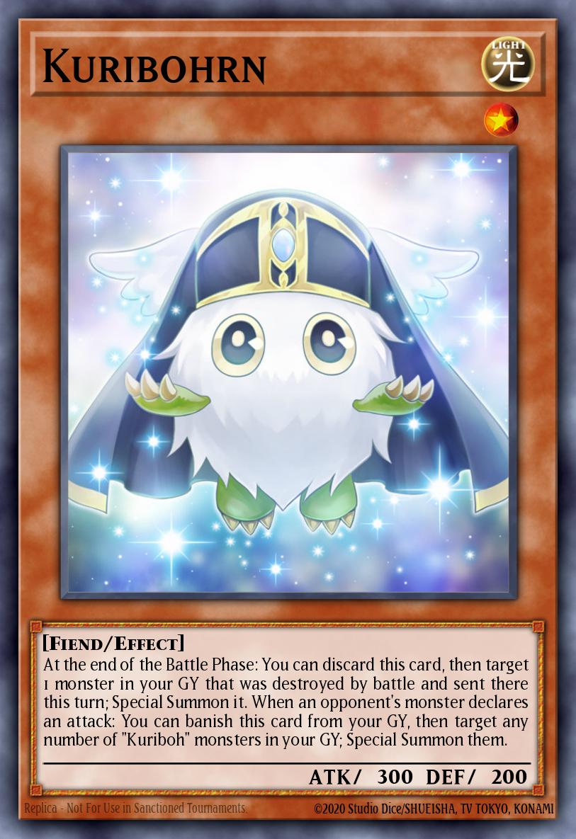 Kuribohrn Yu-Gi-Oh card