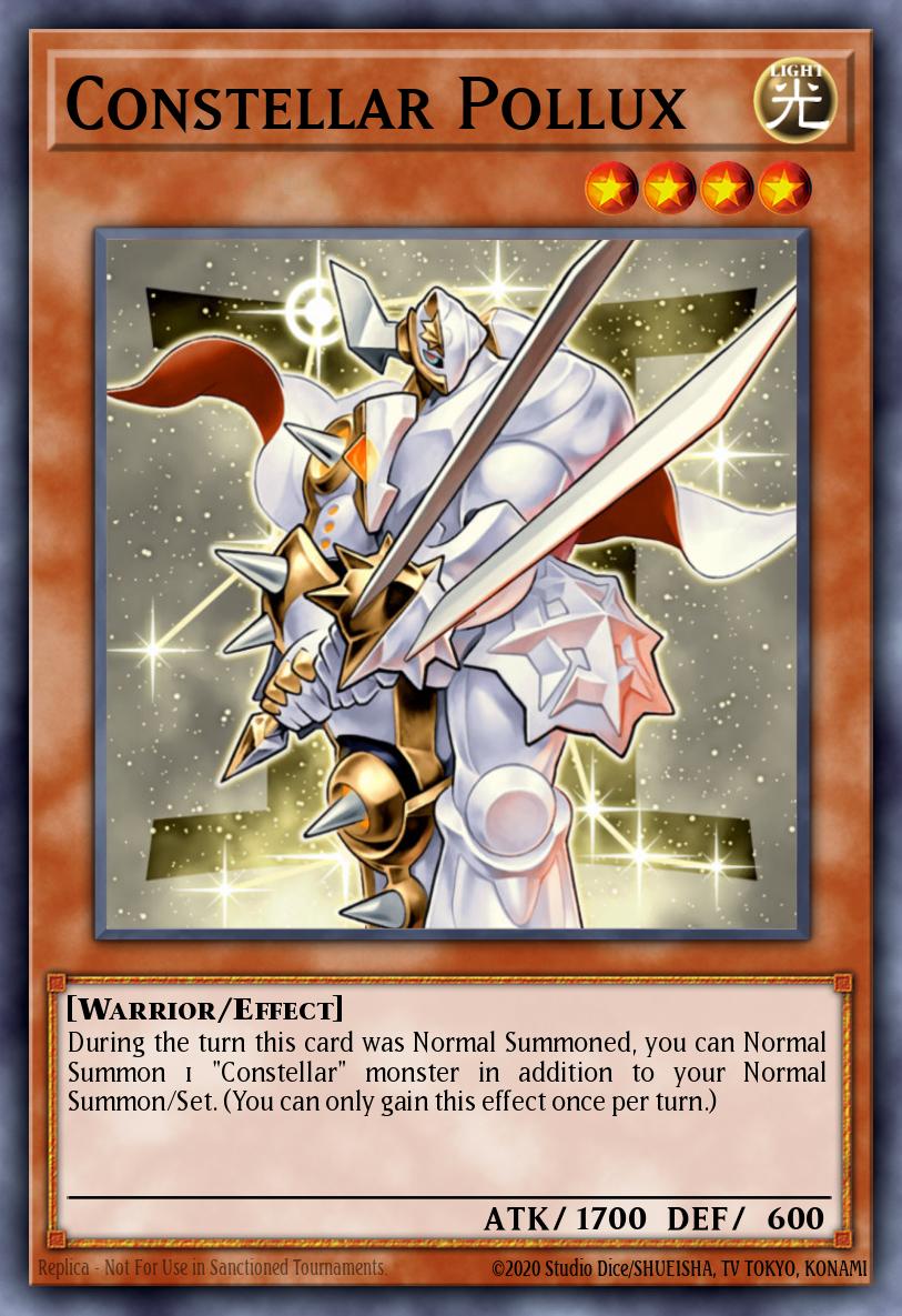 Constellar Pollux Yu-Gi-Oh card