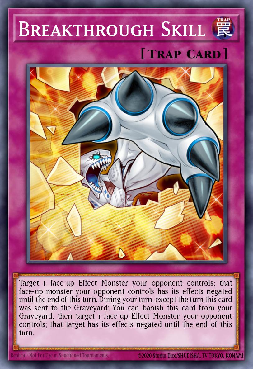 Breakthrough Skill Yu-Gi-Oh card